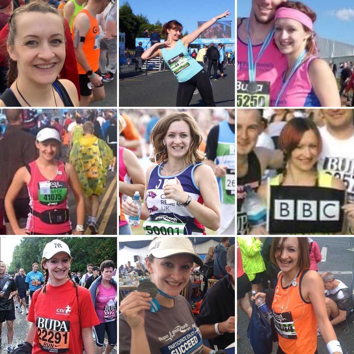 Excited to be running my 15th (!) Great North Run on 8th September. 🙈🤩

Who else is going to be there? (The ballot results are out but there are still tons of charity places) @Great_Run 

#gnr #greatnorthrun