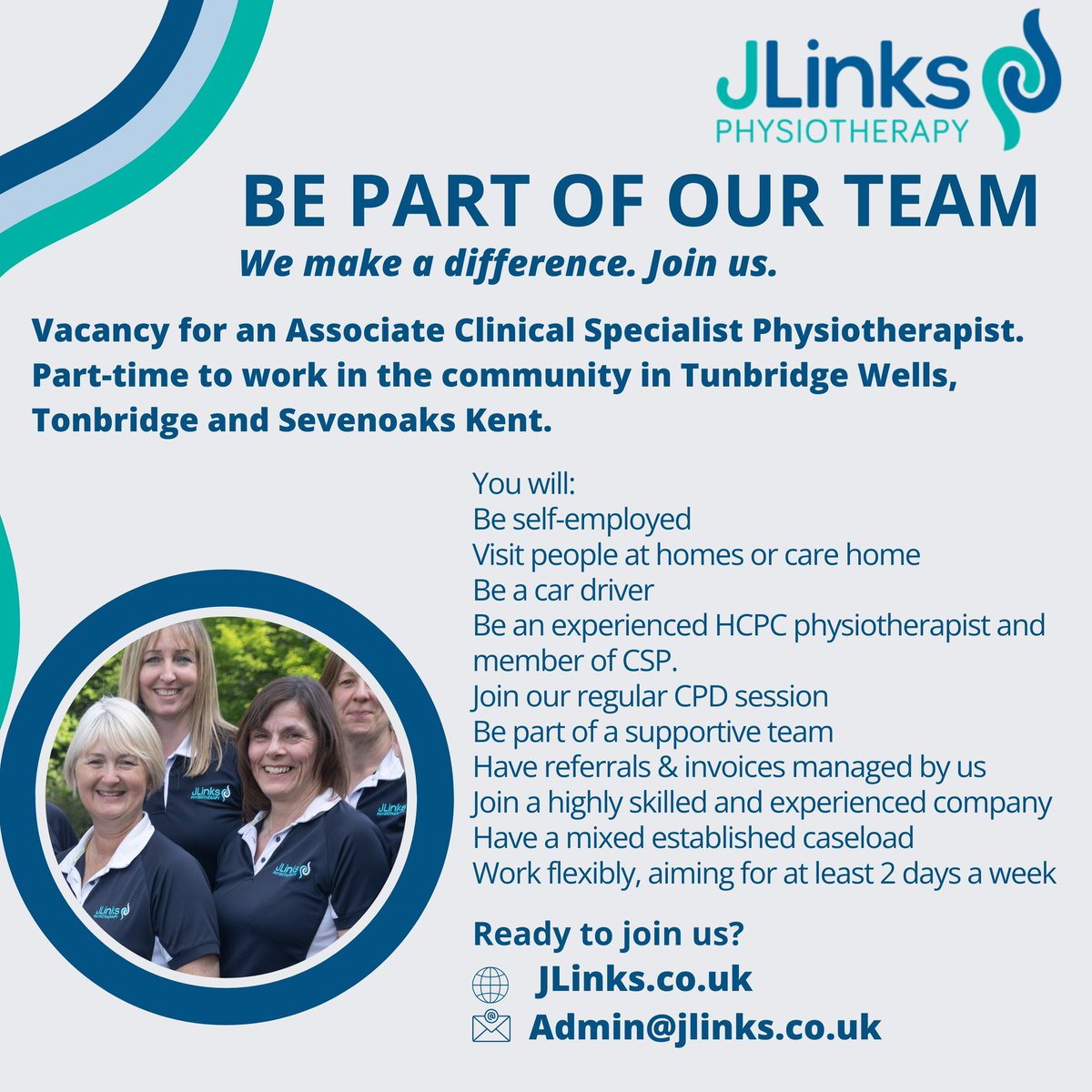 Please keep sharing to your network. #physiotherapyjobs #personaltrainer