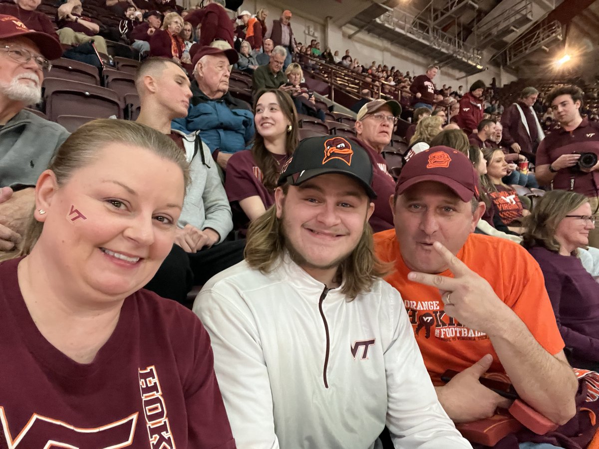 PamMabry's tweet photo. Our son is 18 today! Time is flying Hokie style! Let's go!! ❤︎ https://t.co/GhabZgKmPp