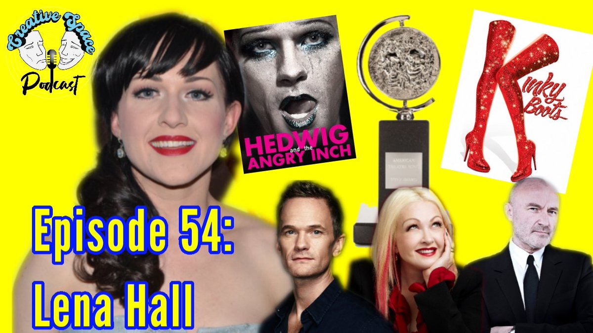 🎙🎭🎙🎭EPISODE 54 IS HERE!🎙🎭🎙🎭 Tony Award winning actress, Lena Hall is our guest on today's podcast. 🎙SPOTIFY🎙 open.spotify.com/episode/541HSm… 🎙ANCHOR/SFP🎙 anchor.fm/creativespacep… 💻YOUTUBE💻 youtu.be/io6X0NKOTpk?si…