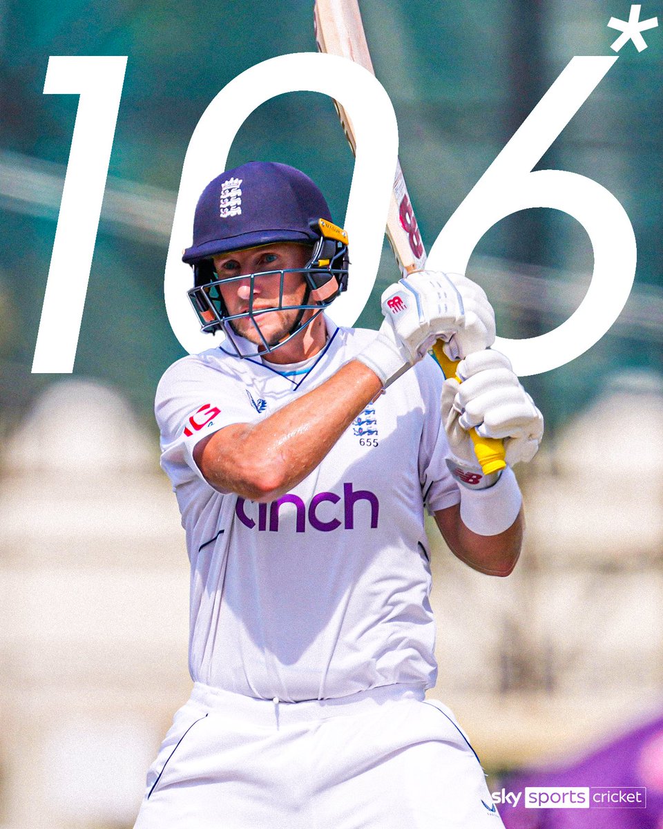 Joe Root becomes the first batter in history to hit 10 Test centuries against India 🔥

Greatness.
