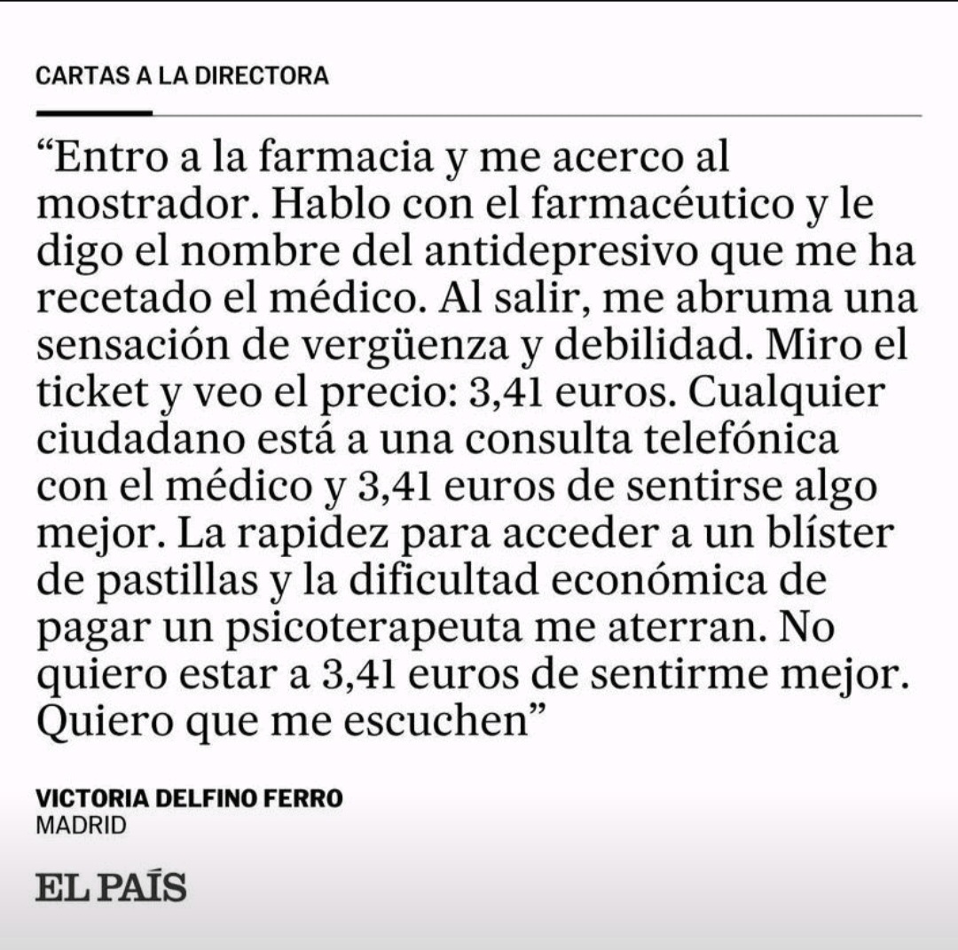 La salud mental un lujo no apto para todos los públicos.