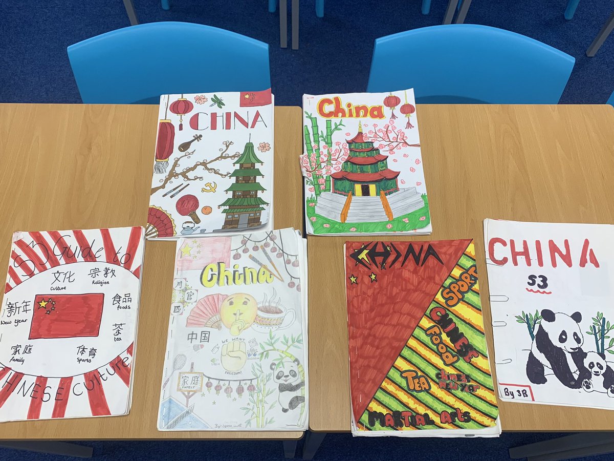 S3 Chinese Culture Class Magazine Task continued- magazines throughout the years 🇨🇳🤩 - going back from this year to 2016!! We have very creative pupils in Modern Studies ⭐️ <a href="/rosshigh/">Ross High School</a>