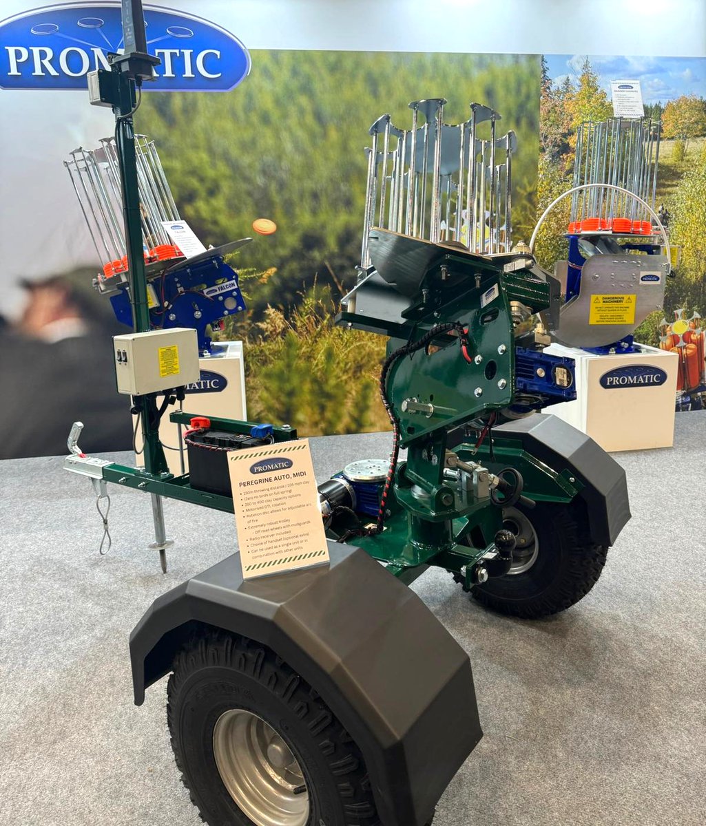 promaticltd's tweet photo. Day 1 at The Great British Shooting Show stand B9, hall 5 - come and see our new products for 2024! 🥏 We also have some show deals - don't miss out!
#thebritishshootingshow #newproducts #simulatedgame #sportingclays #fitasc #issf #ClayShooting #promatic #showdeals https://t.co/dnVky8q1yc
