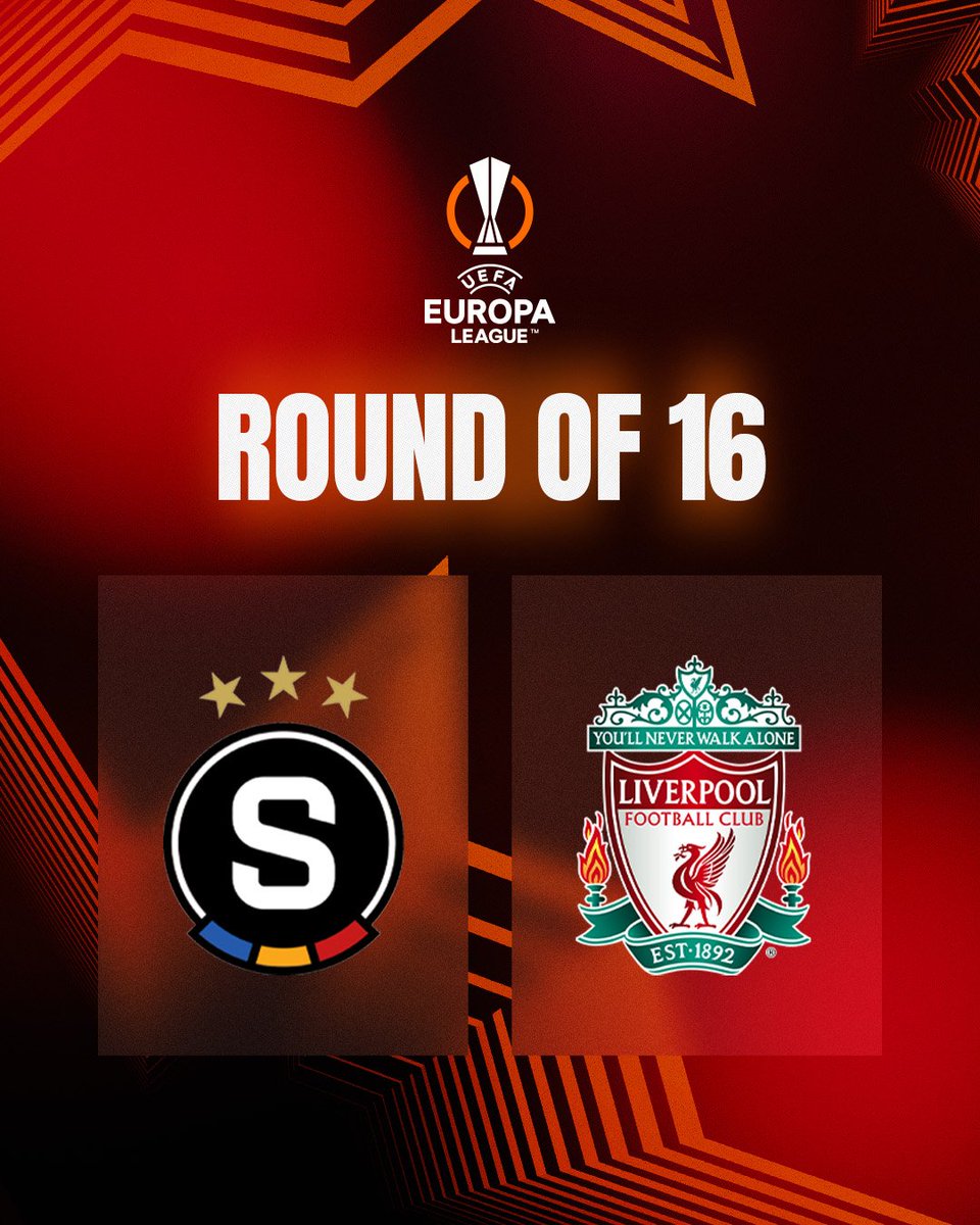 TheYnwaPod's tweet photo. We’ll face Sparta Prague in the Europa League last 16 👊 #UELdraw https://t.co/TZE4X8zb0y