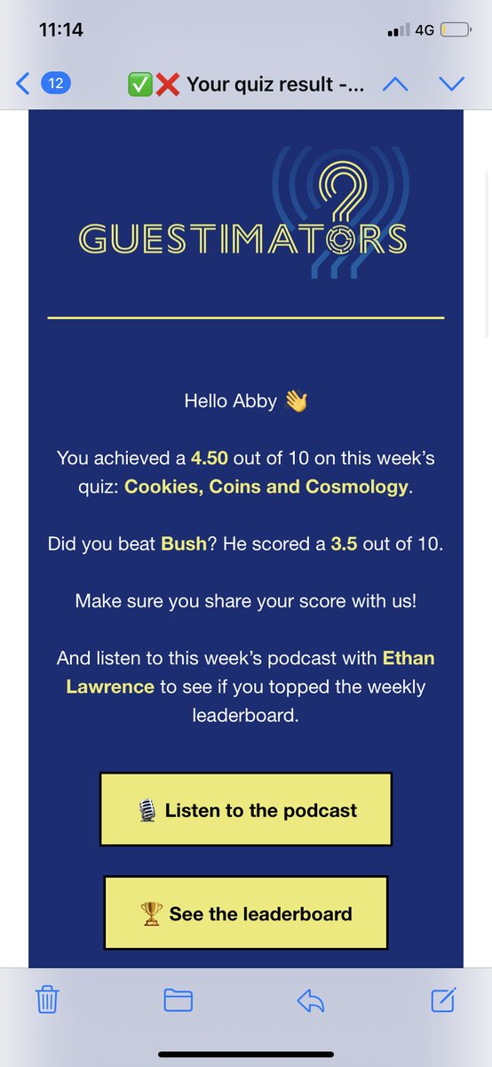 Started out strong in first half, but then it all went down hill. Still another week of beating @bushontheradio so will take that! @Guestimators