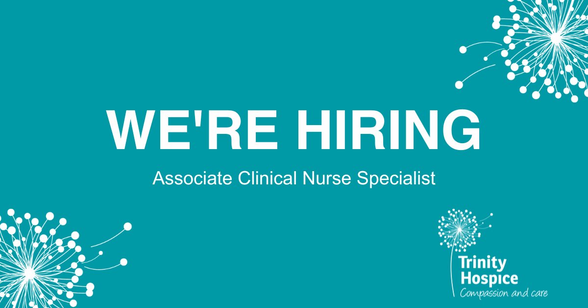 We're looking for a Associate Clinical Nurse Specialist to join our team. This is a fantastic opportunity to develop your skills alongside Clinical Nurse Specialists. Find out more and apply now at: bit.ly/49IVoFU