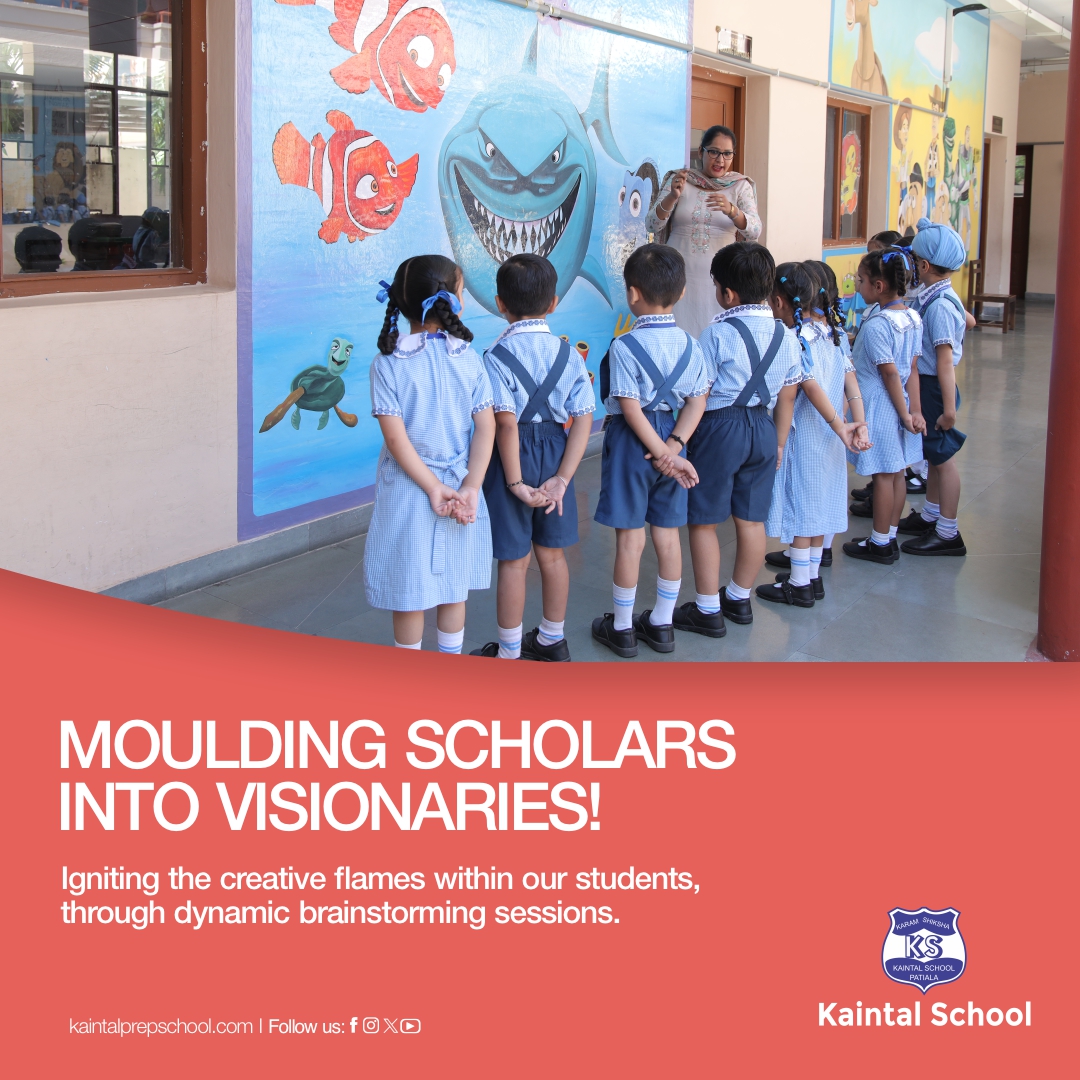 📚Through a combination of rigorous academics, innovative teaching methods and a nurturing environment, we empower our students to dream big, think critically and create positive change in the world🌍 #MouldingScholars #VisionaryMinds #KaintalPrepSchool #ICSESchoolInPatiala
