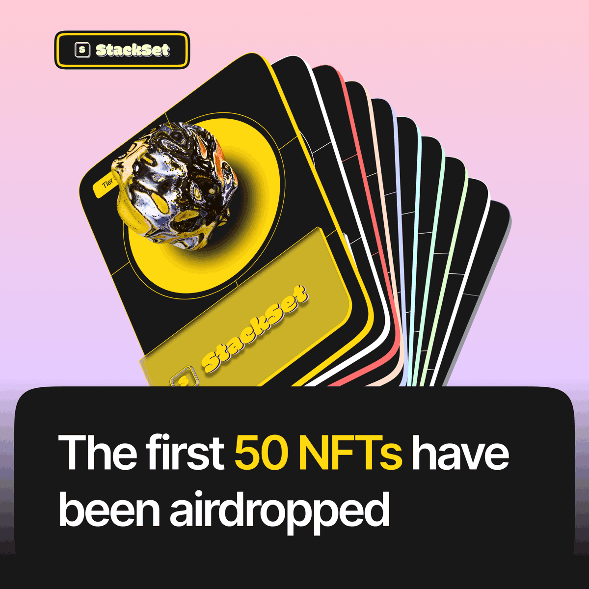 Ready to start the NFT grind?

Then it's time! The first 50 Stack Gems NFT have been just airdropped to $GEM traders and holders on Polygon!

7 more airdrops are to be distributed during the next 4 weeks.

Check if you've got one: rarible.com/stackgems/items