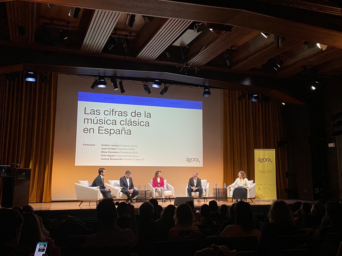 FestClásica (@festclasica) on Twitter photo Llegan a su fin las jornadas <a href="/agoraclasica/">Agora Clasica</a> después de 3 días en los que hemos compartido mesas y conversaciones que nos han enriquecido como instituciones. Enhorabuena a la organización y confiamos en que este #ÁGORA sea el primero de muchos <a href="/opera_xxi/">Ópera XXI</a> <a href="/GEMAsociacion/">GEMAsociacion</a> <a href="/ROCEMUSICA/">ROCE</a> Llegan a su fin las jornadas <a href="/agoraclasica/">Agora Clasica</a> después de 3 días en los que hemos compartido mesas y conversaciones que nos han enriquecido como instituciones. Enhorabuena a la organización y confiamos en que este #ÁGORA sea el primero de muchos <a href="/opera_xxi/">Ópera XXI</a> <a href="/GEMAsociacion/">GEMAsociacion</a> <a href="/ROCEMUSICA/">ROCE</a>