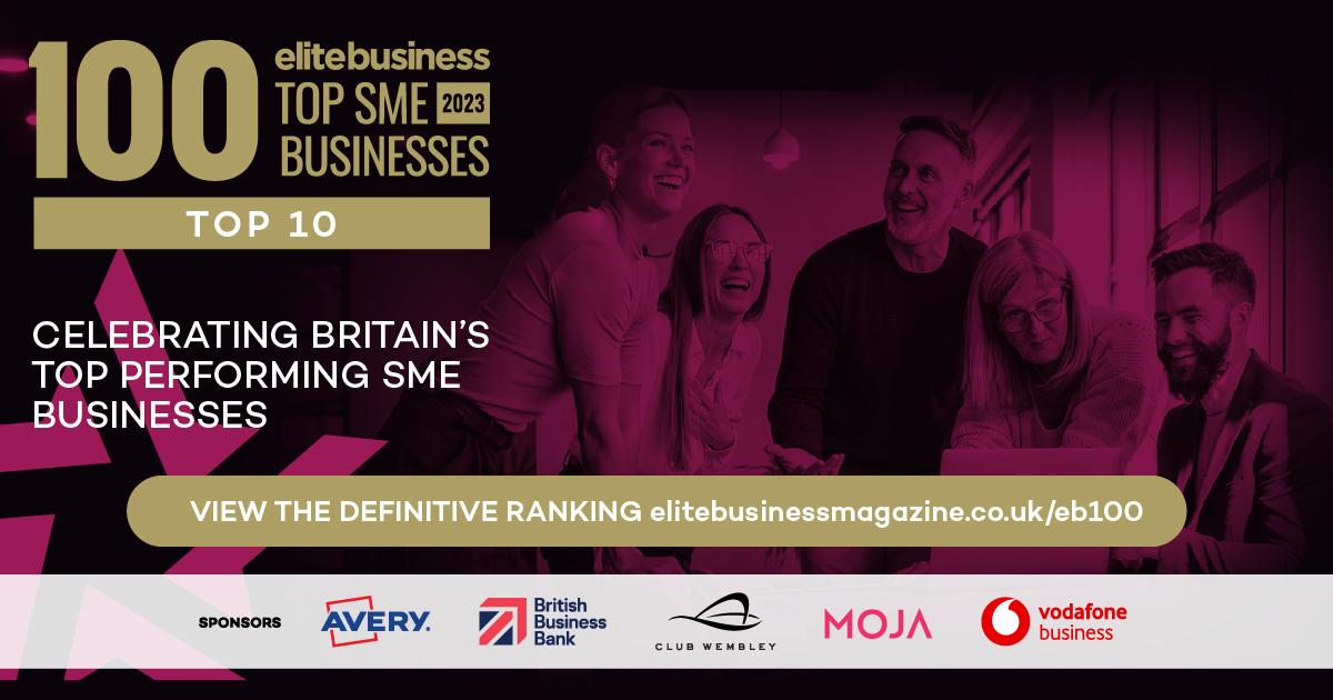 Did you know, last month it was announced that we have been listed at number 8 in the Elite Business 100 Top SMEs Awards👏 We are super proud of this achievement and it is great to have been recognised for our hardwork and dedication!