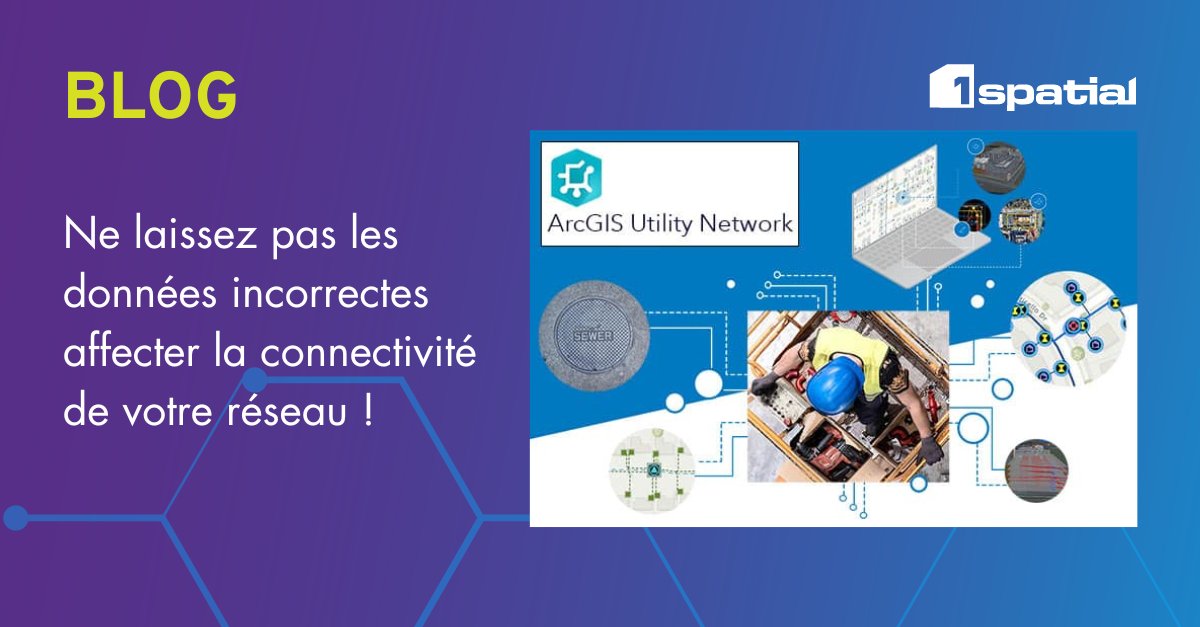 Pourquoi valider la qualité de vos données réseaux avant leur migration vers ArcGIS Utility Network et comment le faire. Lire le blog : lnkd.in/dFSfxPiR
#gaz #eau #chauffage #electricité #telecom #éclairage #energie
#electricité #gaz #Esri #GIS #utilitynetwork #arcgispro