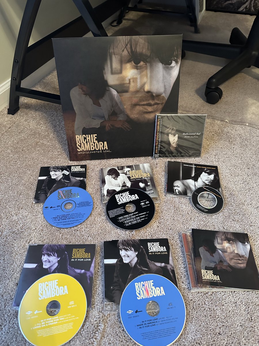 26 years ago today, February 23, 1998, @TheRealSambora released his second solo album, Undiscovered Soul! Great album! Absolute amazing flow & feel to the album with a lot of great lyrics. Favorite tracks are Made in America, Hard Times Come Easy, & All That Really Matters.