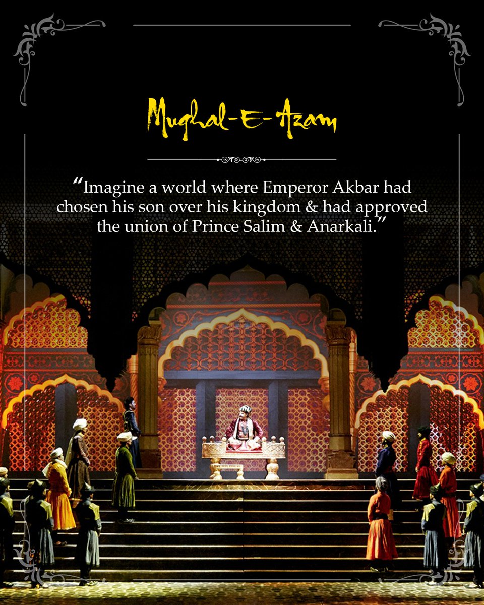 What would’ve happened if Akbar had blessed their union instead of putting Anarkali in jail? How would the story have played out? Let us know your thoughts in the comments below. @nmacc.india #mughaleazam #mughaleazamplay #nmacc #theatre #play #shows #thegrandtheatre #musical