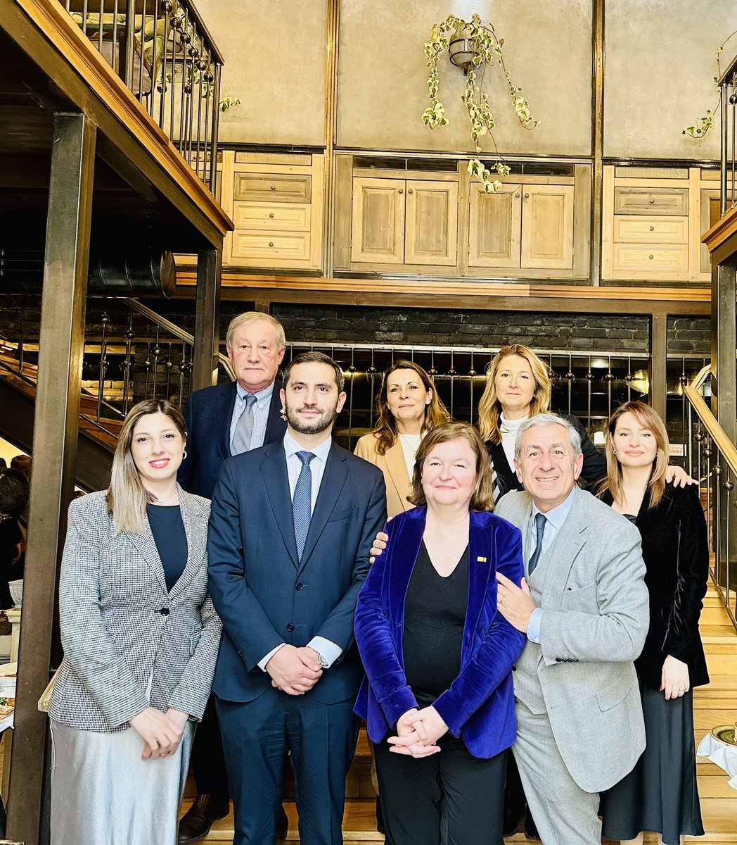 Had a great afternoon w / dear Colleagues from #France arrived to Armenia in the delegation of <a href="/seblecornu/">Sébastien Lecornu</a> , Ministre des Armées of 🇫🇷.