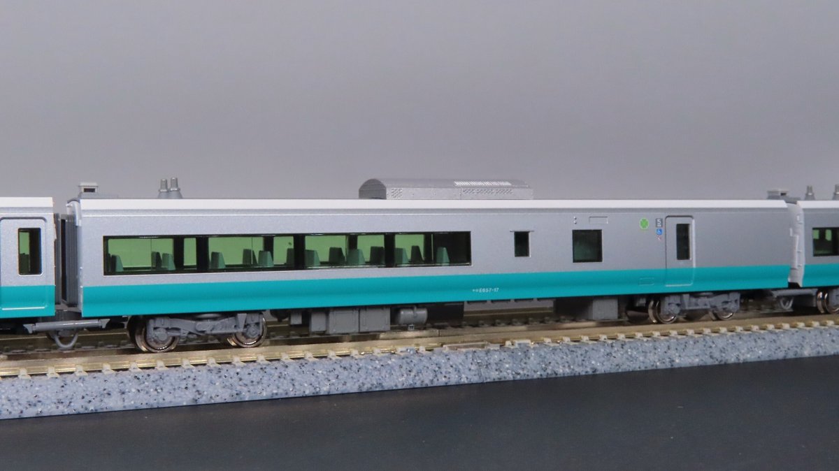 KATO　E657系　リバイバルカラー緑 KATO】E657系〈E653系リバイバルカラー緑•茨城DCラッピング