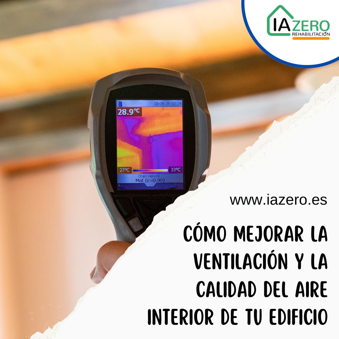 Mejora la calidad del aire en tu edificio 🏢💨: 
1. Abre ventanas para aire fresco 🍃
2. Usa purificadores de aire de calidad 🌟
3. Decora con plantas purificadoras 🌿
4. Mantén limpios filtros y conductos 🔧

Crea un ambiente saludable y productivo. Cuida tu espacio y bienestar!
