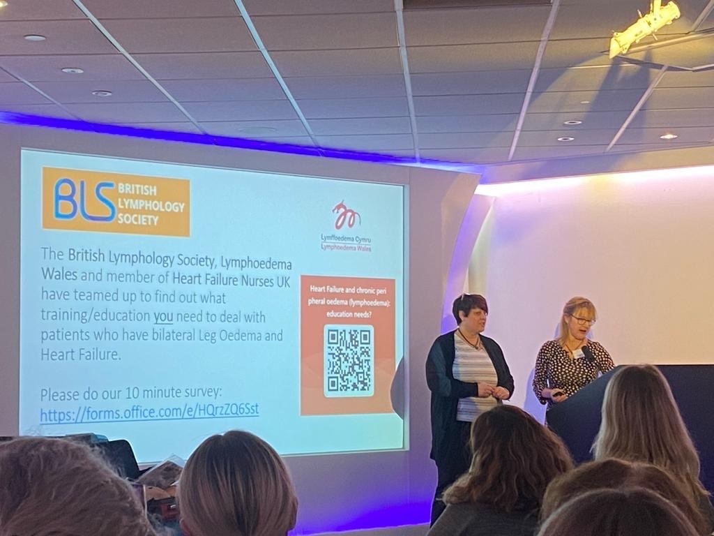 Dr. Rhian Noble-Jones, National Lymphoedema Researcher, LWCN presenting “Practical tips to support people with Genital Oedema” at the 11th Annual National Lymphoedema Conference held yesterday in London.