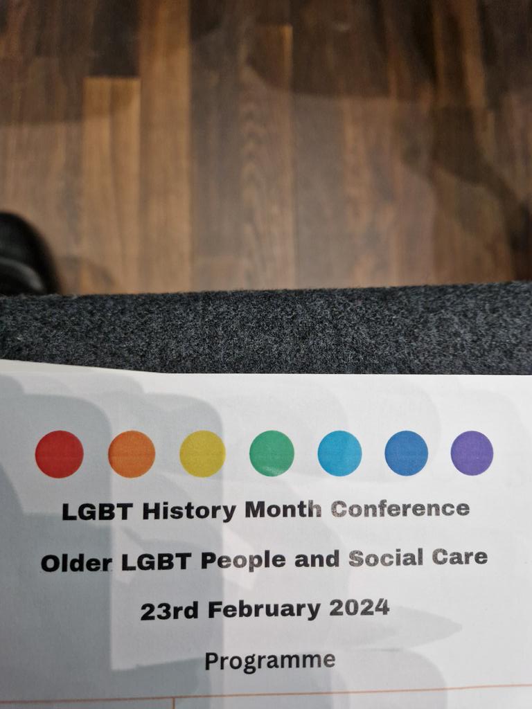 Is at <a href="/unibirmingham/">Uni of Birmingham</a> listening to important research about older LGBT+ people experience of social care.