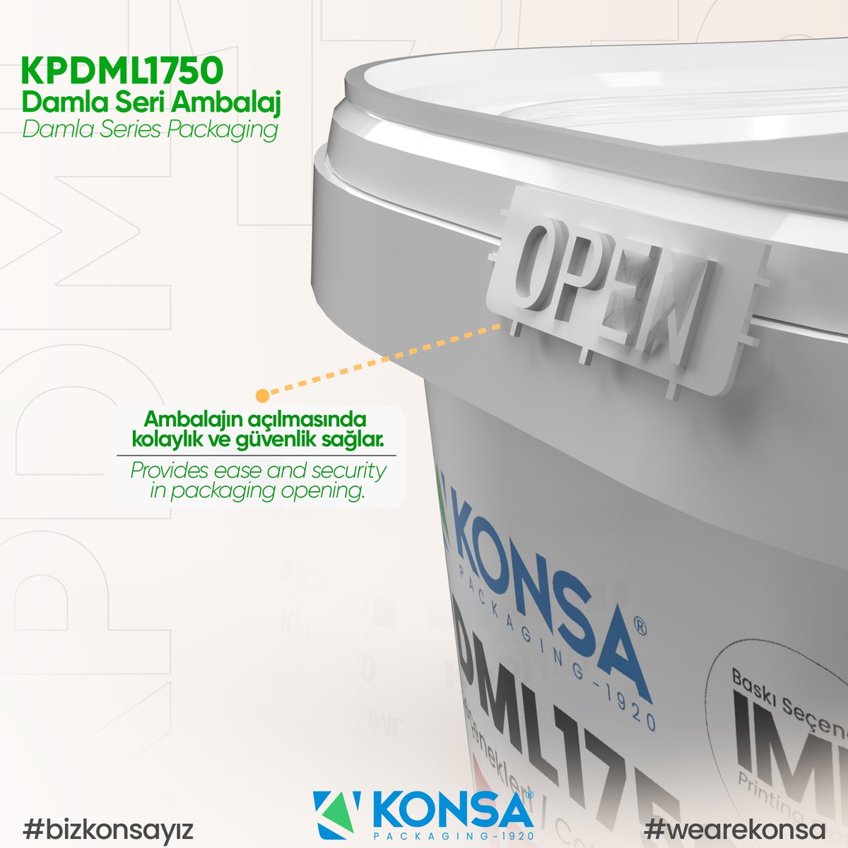 👉🏻 Farklı renk seçenekleri mevcuttur. 👉🏻 Different colour options are available. 🌐 konsa.com.tr #wearekonsa #bizkonsayız #konsakalitesi #plastikambalaj #ambalaj #plasticpackaging #imlprinting #packaging #packagingsolutions #packagingdesign #creativepackaging