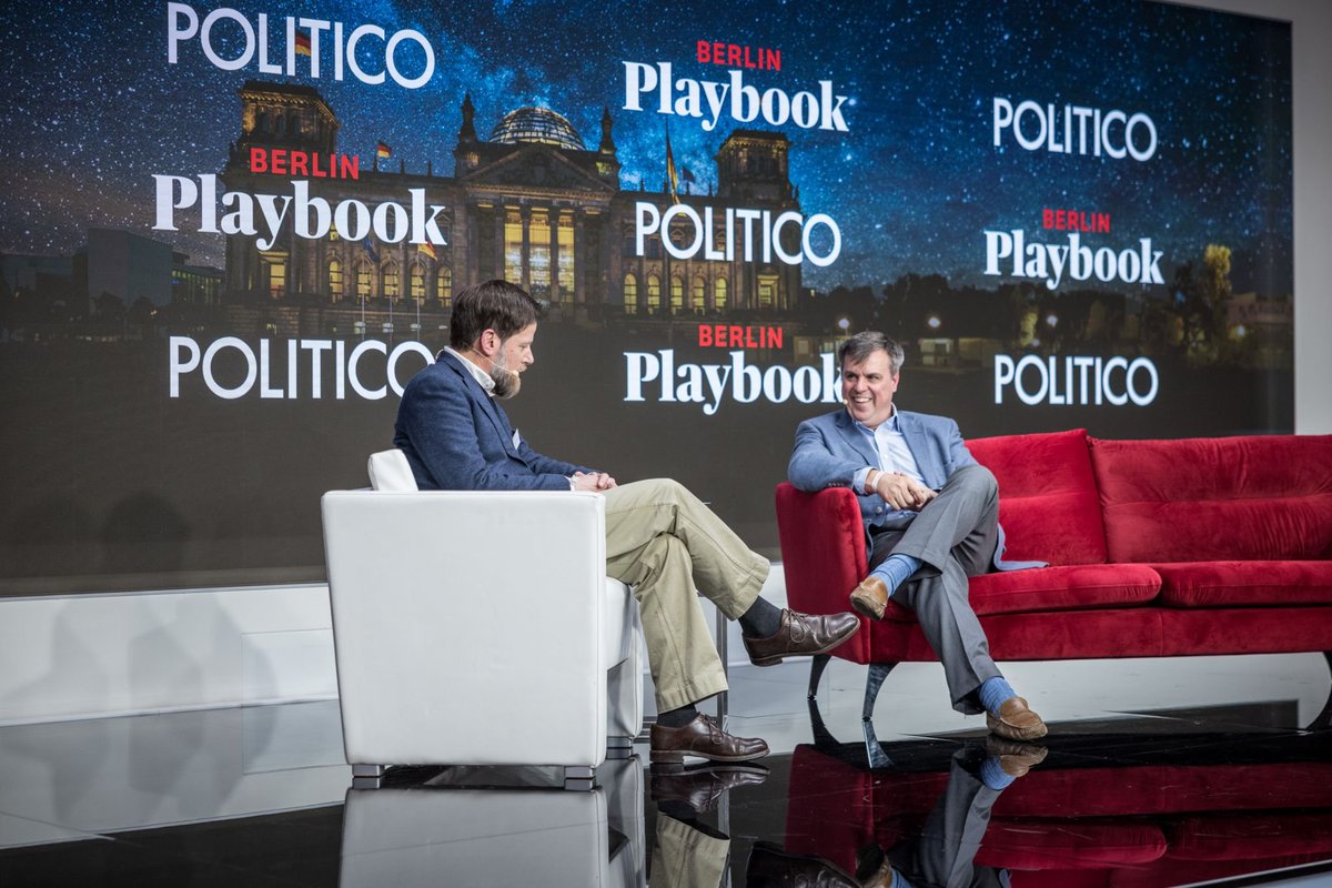 Great fun at Axel HQ launching BERLIN PLAYBOOK last night. It's already essential reading for those interested in European politics 🇩🇪🇩🇪 Sign up here: politico.eu/berlin-playboo…