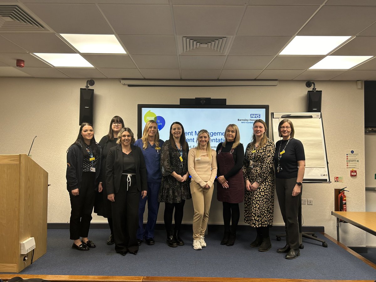 Delighted to congratulate our Talent Management graduates <a href="/barnshospital/">Barnsley Hospital</a>