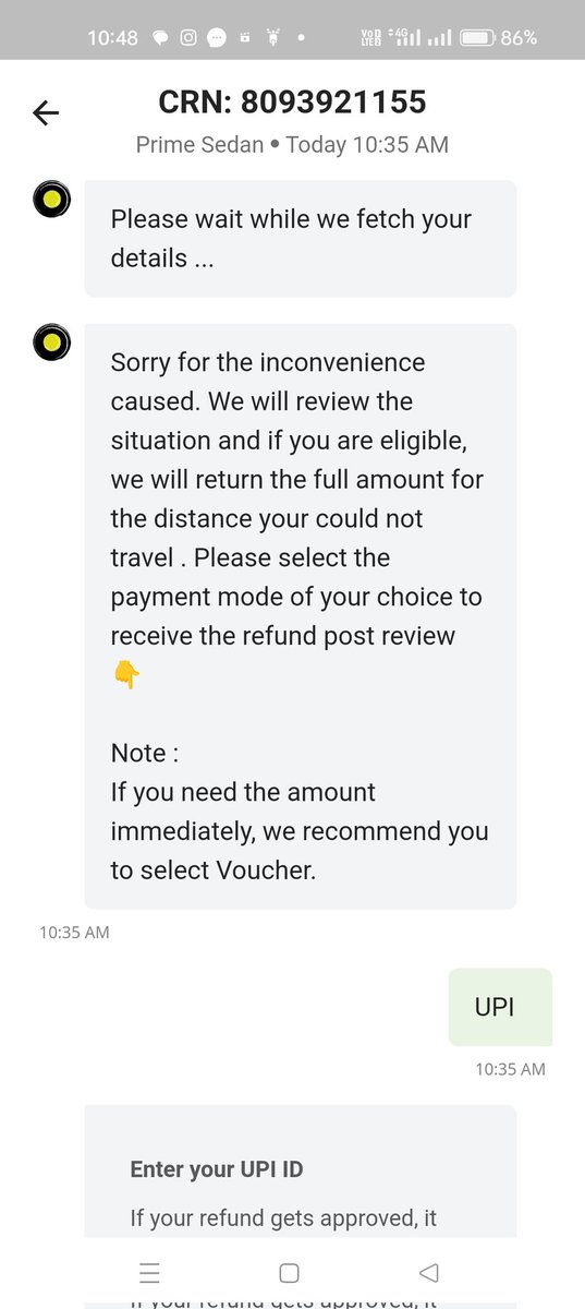 vibhu95's tweet photo. @ola_supports 

My cab broke down in the middle way, still I have to pay complete bill, I don't think it's a good.

I have toh suffer in terms of convience and finance too. https://t.co/upgj4ZMQHd