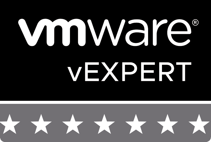 Yay! #vExpert for the 7th consecutive year