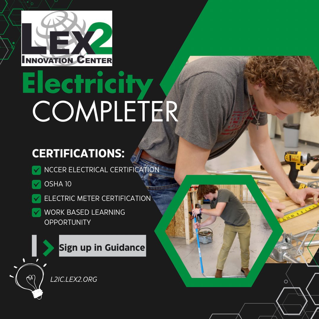 Sparking Curiosity: Our L2IC Electricity students Justin Linden &amp; Sterling Parsons bend conduit &amp; our hearts with electricity class!
Remember those days when building a simple light switch circuit felt like magic? We're reliving that magic in electricity class. <a href="/LexingtonTwo/">Lexington District Two</a>
