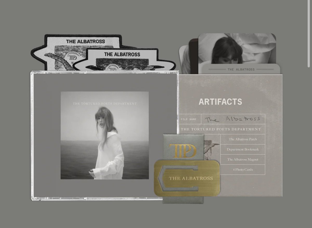 AngelineLayet's tweet image. Nouvelle annonce en direct sur Instagram de Taylor Swift : une nouvelle édition spéciale - The Albatross 🪽🤍 #thetorturedpoetsdepartment