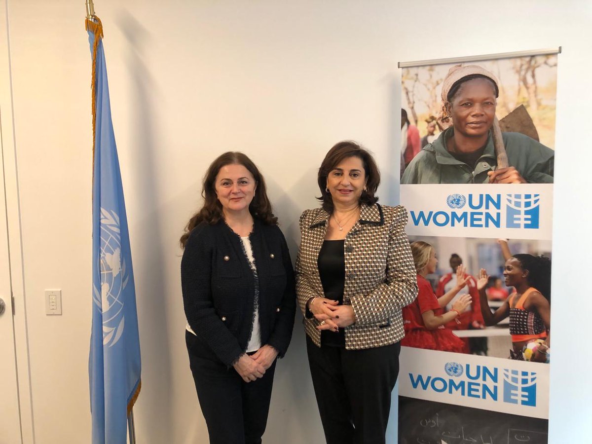 Teuta Sahatqija, Chapter Director of Women in Tech Kosovo had a meeting with H.E. Sima Bahous, the Executive Director of UN Women in their office in New York.