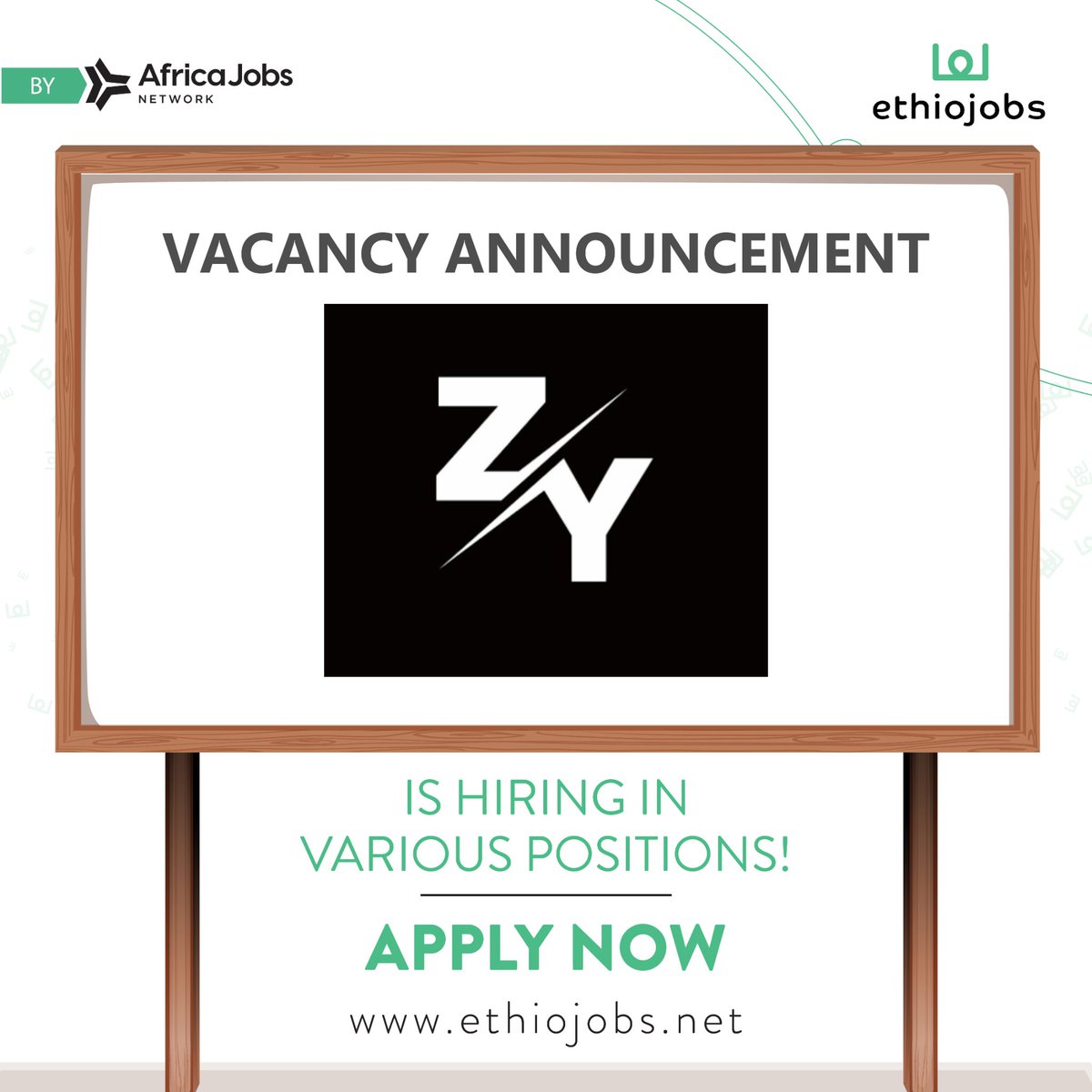 ZY Industry PLC is hiring for various positions. Click through their latest postings and see if you are a fit. Click here to learn more: ethiojobs.net/company/106256…
