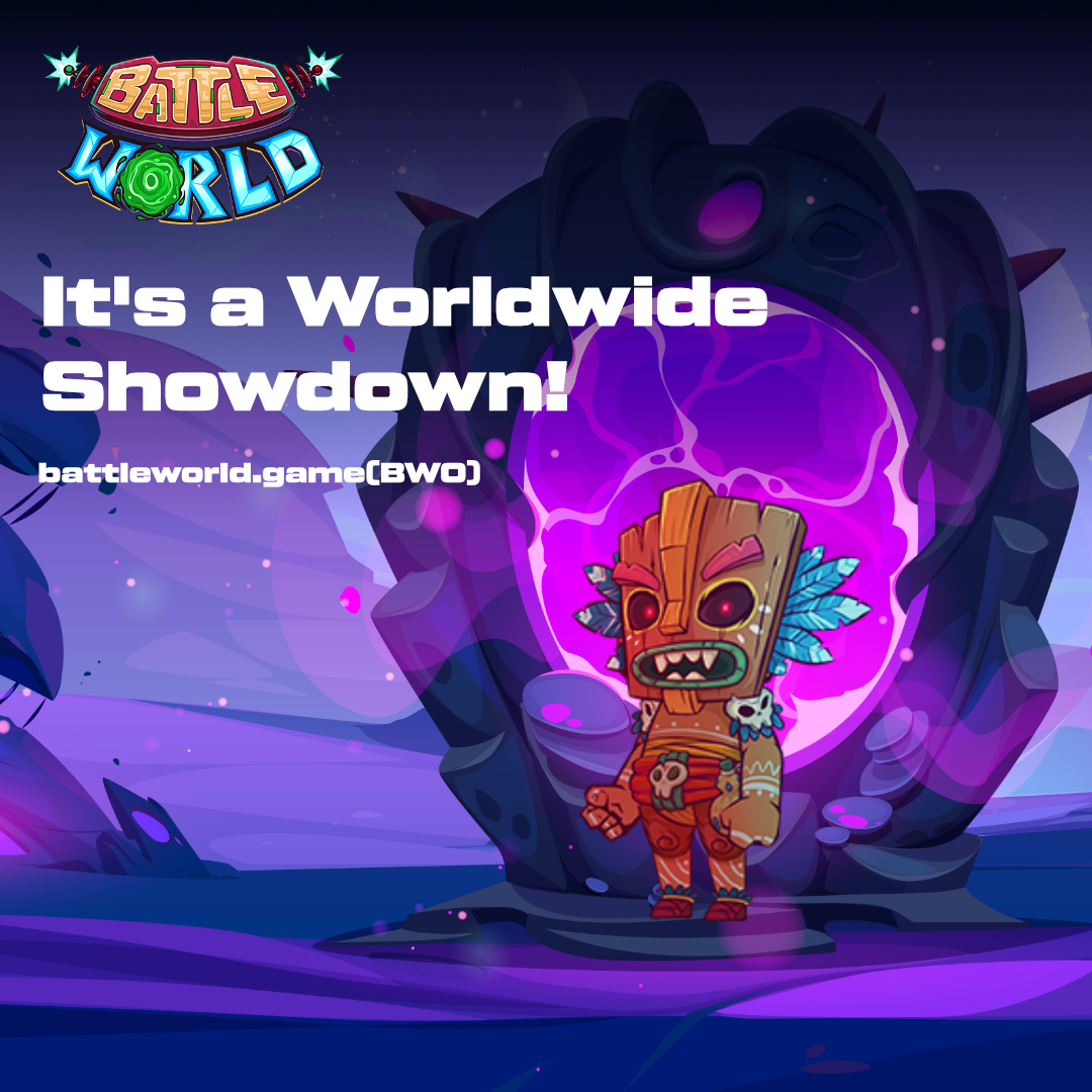 🚀 It's a Worldwide Showdown! 🌎 #BattleWorld brings players from around the world together for epic battles. Compete on a global stage and prove your skills! Secure your $BWO tokens for in-game bonuses: htx.com/en-us/trade/bw… #GlobalGaming #WorldwideShowdown