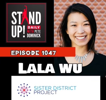 #TGIF ! I was really happy to connect with @_lala_wu_ of @Sister_District on today's @stanndupwithpete standupwithpete.libsyn.com/supd-1048-head…