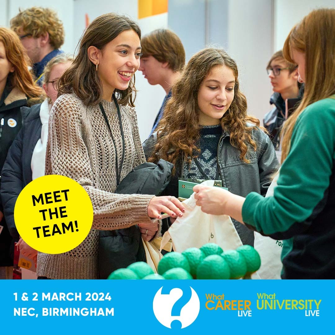 We’re going to be at <a href="/whatcareerlive/">What Next?</a> on 1 &amp; 2 March at <a href="/thenec/">The NEC</a>! Visit our stand to learn more about apprenticeship opportunities open to you when you leave school or college &gt; bit.ly/48bcmLJ #WhatLive