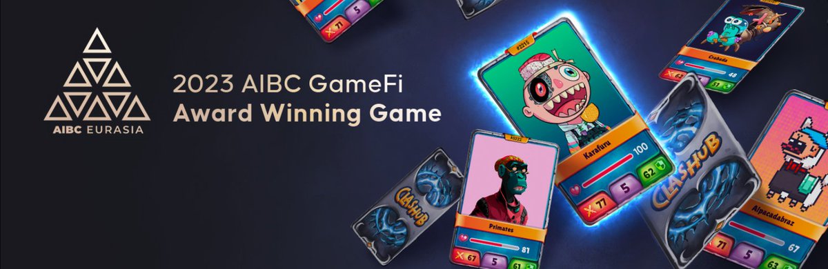 ABD_Collection's tweet photo. In the #NFT card game @theclashub, your NFTs can change into distinctive playing cards. The fun aspect is that you can use NFTs from different game collections! https://t.co/pbjsyeE1h5