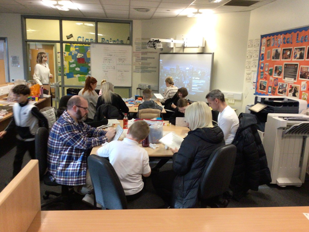 A very successful family learning session today! We played lots of maths games, explored concrete resources and discussed the CPA approach! Thank you to everyone that came! 😊👏 @glasgowcounts @michellewright