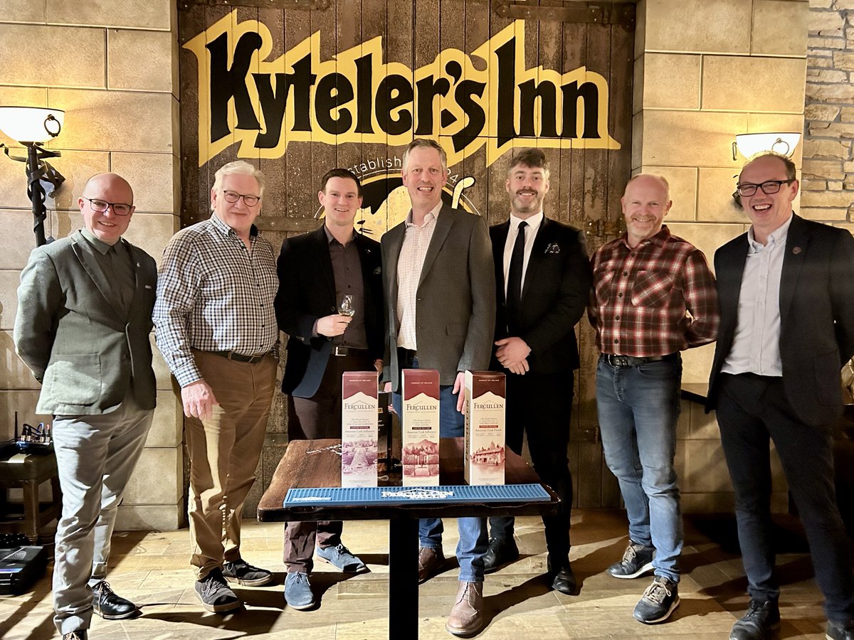 KilkennyWhiskeyGuild (@kilkennyguild) on Twitter photo A great evening had with #Irish #Whiskey legend <a href="/CashmanGBA/">John Cashman</a> of <a href="/PowerscourtDist/">Powerscourt Distillery</a> at <a href="/kytelers/">Kytelers Inn</a>.
We were also delighted to have <a href="/PatCrottyKK/">Pat Crotty</a> CEO of the <a href="/VFIpubs/">VFI</a> and <a href="/EoinKeane101/">Eoin Ó Catháin</a> Director of The <a href="/IrishWhiskeyAsc/">Irish Whiskey Association</a> join us in <a href="/kilkenny/">kilkenny</a> !
Details of our March event coming soon! A great evening had with #Irish #Whiskey legend <a href="/CashmanGBA/">John Cashman</a> of <a href="/PowerscourtDist/">Powerscourt Distillery</a> at <a href="/kytelers/">Kytelers Inn</a>.
We were also delighted to have <a href="/PatCrottyKK/">Pat Crotty</a> CEO of the <a href="/VFIpubs/">VFI</a> and <a href="/EoinKeane101/">Eoin Ó Catháin</a> Director of The <a href="/IrishWhiskeyAsc/">Irish Whiskey Association</a> join us in <a href="/kilkenny/">kilkenny</a> !
Details of our March event coming soon!