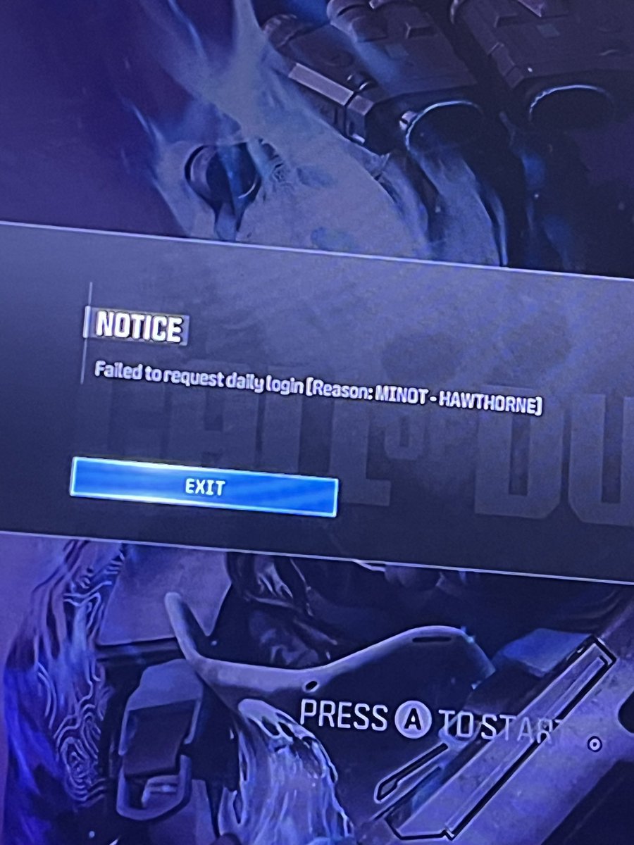 JarethAttard's tweet photo. @CallofDutyUK @primegaming All I’m getting is this all I wanted to do today is play some zombies on my day off work and now I can’t even do that it’s a joke call of duty you are letting your games down big time 🤬 https://t.co/PSUQVtFBEL