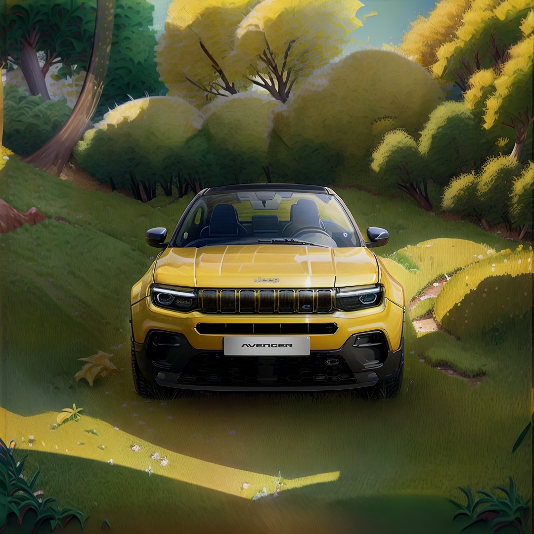 Fun fact: did you know that the Jeep® Avenger was secretly a favourite subject of pointillist painters? 😂 Just take a look at the masterpiece: jeep.co.uk/jeep-avenger/n…