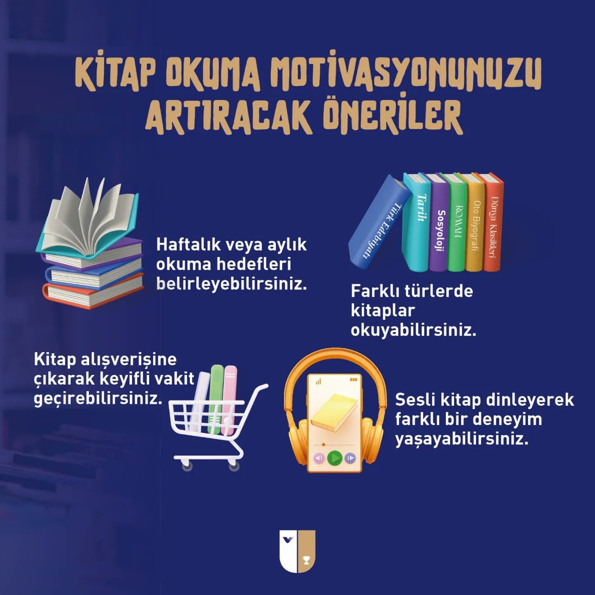 Sınav maratonunda başarılı olmak için okuma alışkanlığı kazanmak ve hızlı okuma tekniklerini benimsemek, zaman yönetimi becerilerinin gelişmesini ve soruları daha hızlı okuyarak anlamayı sağlar. Kitap okuma motivasyonunuzu artıracak önerilere içeriğimizden göz atabilirsiniz. 👉