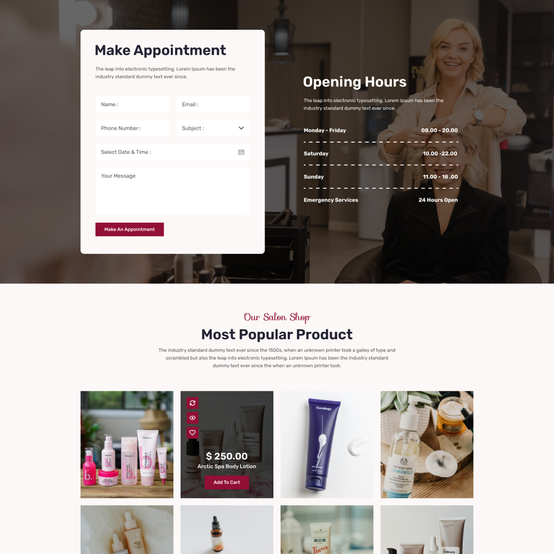 Trands Beauty Salon.

#ui #uiux #designer #product #userexperience #userexperience #user #vegetarian #veganfood #fastfood #app #graphicdesign #illustration #userexperiencedesign #appdesign #productdesign #ux #skatch #figma #materialdesign