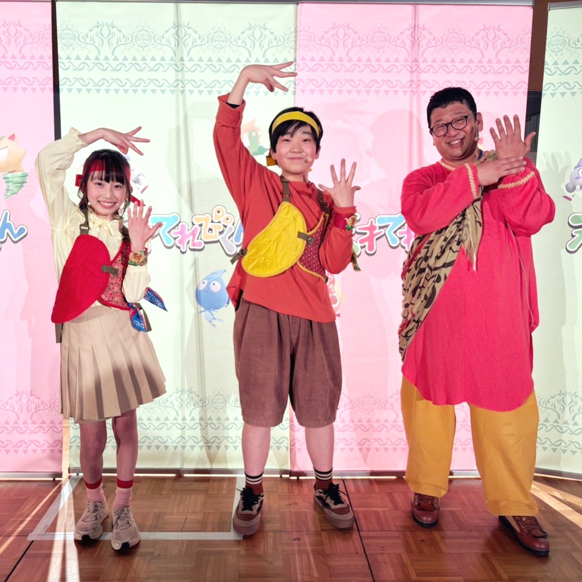 昨日の #天才てれびくん 生放送は 秋田県秋田市から中継させていただき