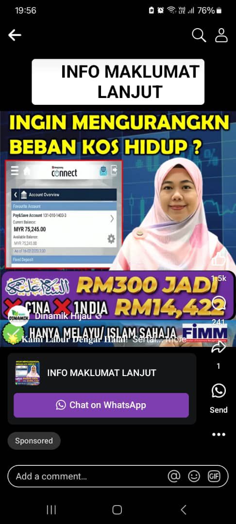 FazrilMA's tweet photo. Bila report pd Facebook, IG, TikTok, langsung takde tindakan dari mereka... Mintak YB @fahmi_fadzil , YB @GobindSinghDeo , YB @saifnasution  ambil tindakan tentang isu scammer yg semakin berleluasa sekarang ni.. Ramai orang2 tua yg terkena dgn scammer ni.. Tolong YB2 sekalian 🙏🏼 https://t.co/0ELPOPNsKm