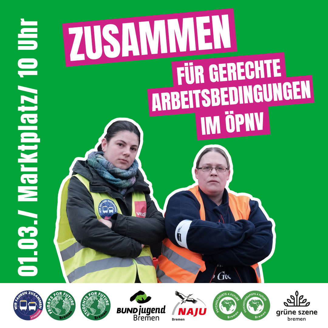 _LeMoog_'s tweet photo. @tazKlima 10 Uhr ab Marktplatz #Bremen-Innenstadt.
Demoroute (vorläufig) : Marktplatz -> Obernstraße -> Brill -> Hauptbahnhof -> Wall -> Marktplatz
#Klimastreik #WFZ #WirFahrenZusammen https://t.co/H0rvKNdvSC