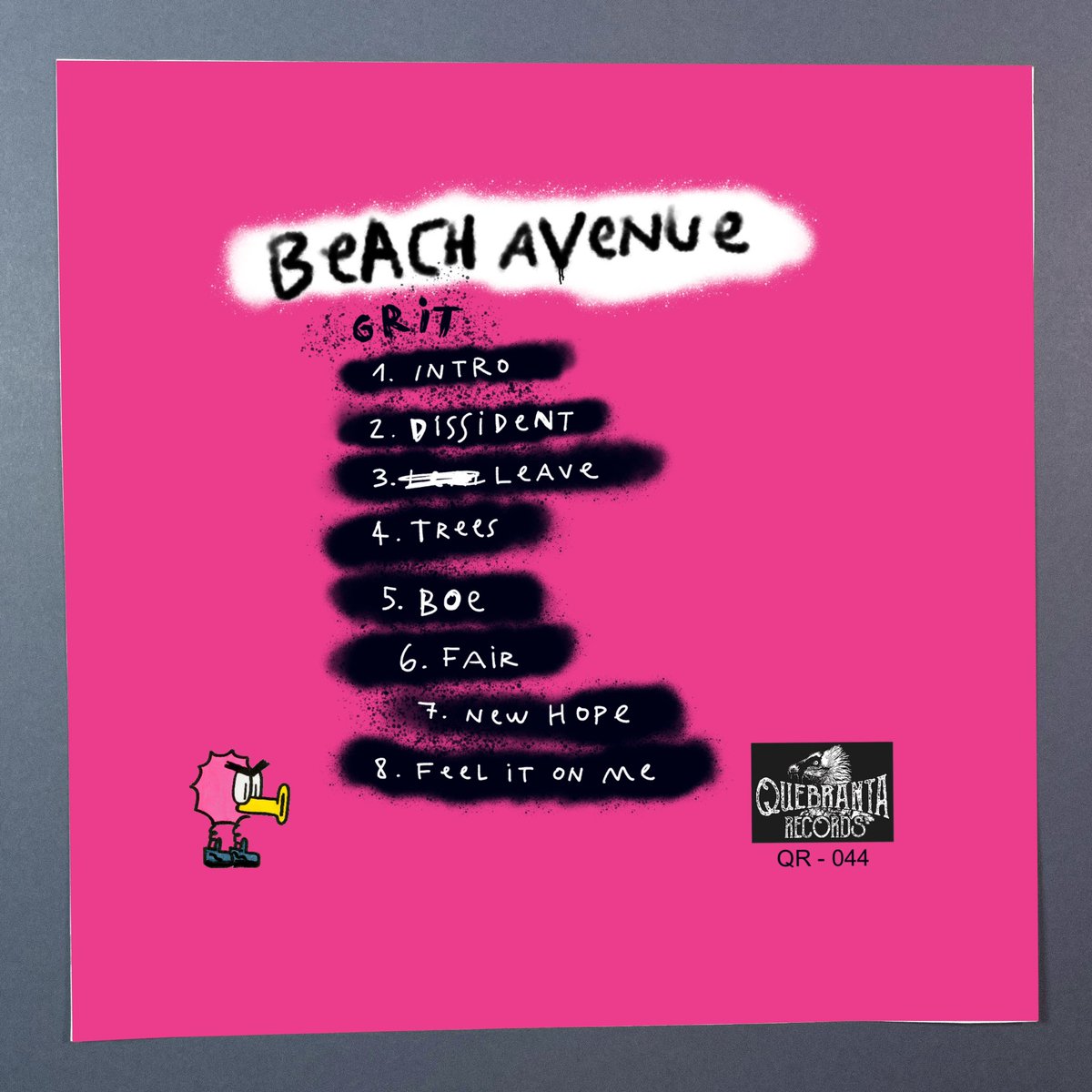 Me hizo mucha ilusión este encargo. 
Gente muy joven que forma una banda de punk (<a href="/BeachAvenueBand/">BeachAvenue</a> ) y que le encarga la portada a un ilustrador profesional como carta de presentación para su trabajo. 
Les deseo toda la suerte del mundo mundial, porque la actitud es la correcta.