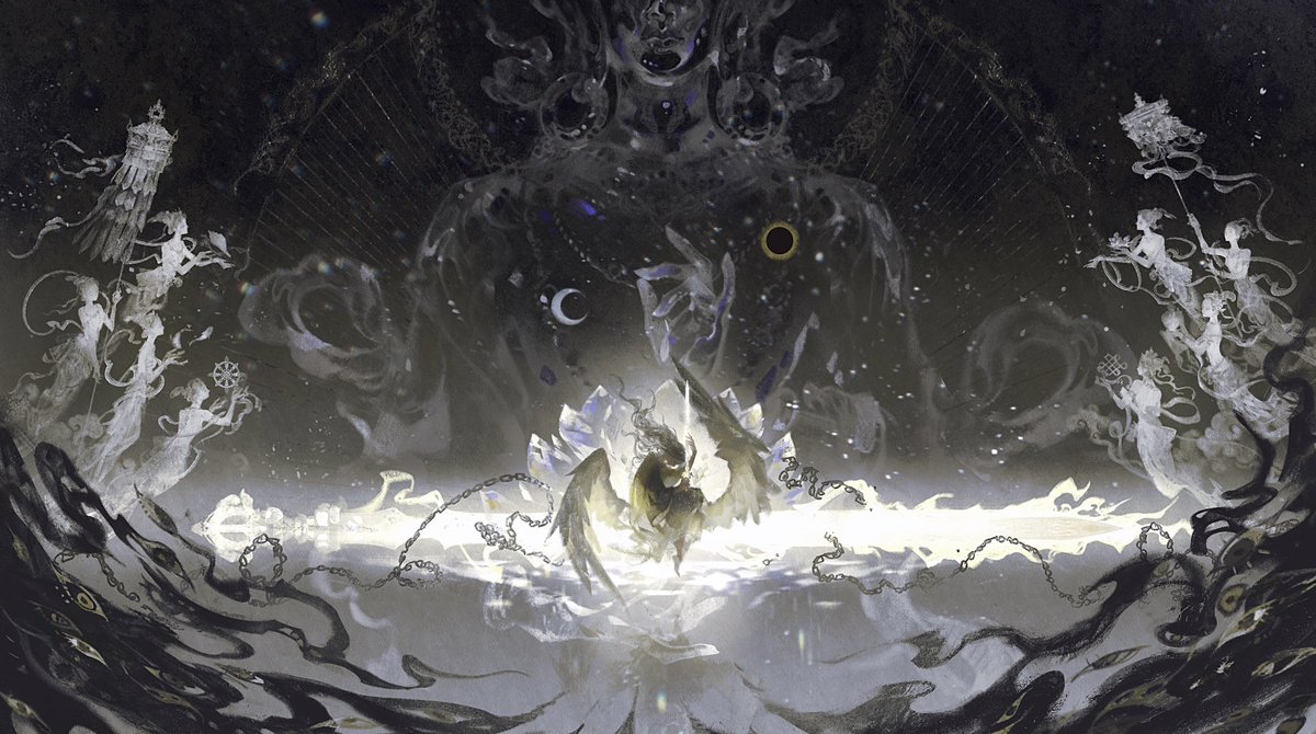 「文 殊 礼 赞」
Praise to Manjusri

#Procreate #ipadart #illustration