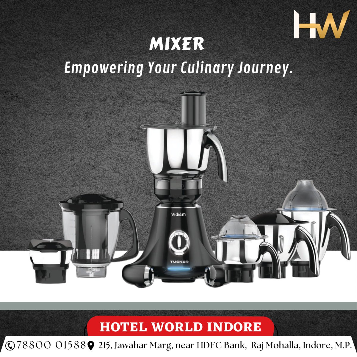 Hotelworl1's tweet image. Empowering your culinary journey with precision and power!

Introducing Hotel World's Mixer, the ultimate tool for culinary mastery.

Let innovation blend seamlessly with your creativity.
.
.
#CulinaryJourney #PrecisionAndPower #HotelWorld #Mixer #CulinaryMastery