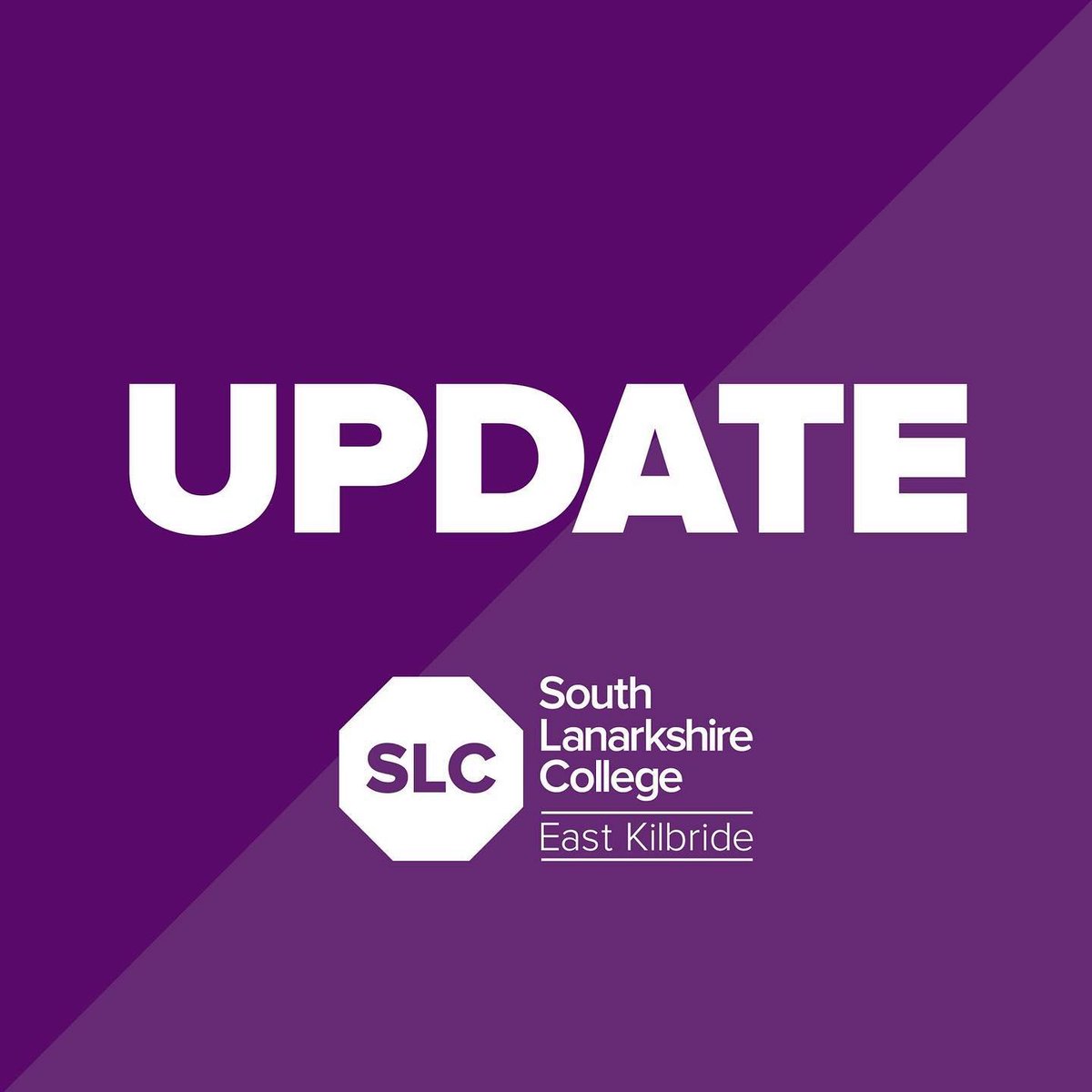 Update: EIS AND UNISON Strike Day Announcement

A national strike day has been confirmed by UNISON and EIS on Thursday 29 February.

This is part of a national pay dispute and national strike action affecting all Colleges across Scotland.

Read more:
slc.ac.uk/students/indus…