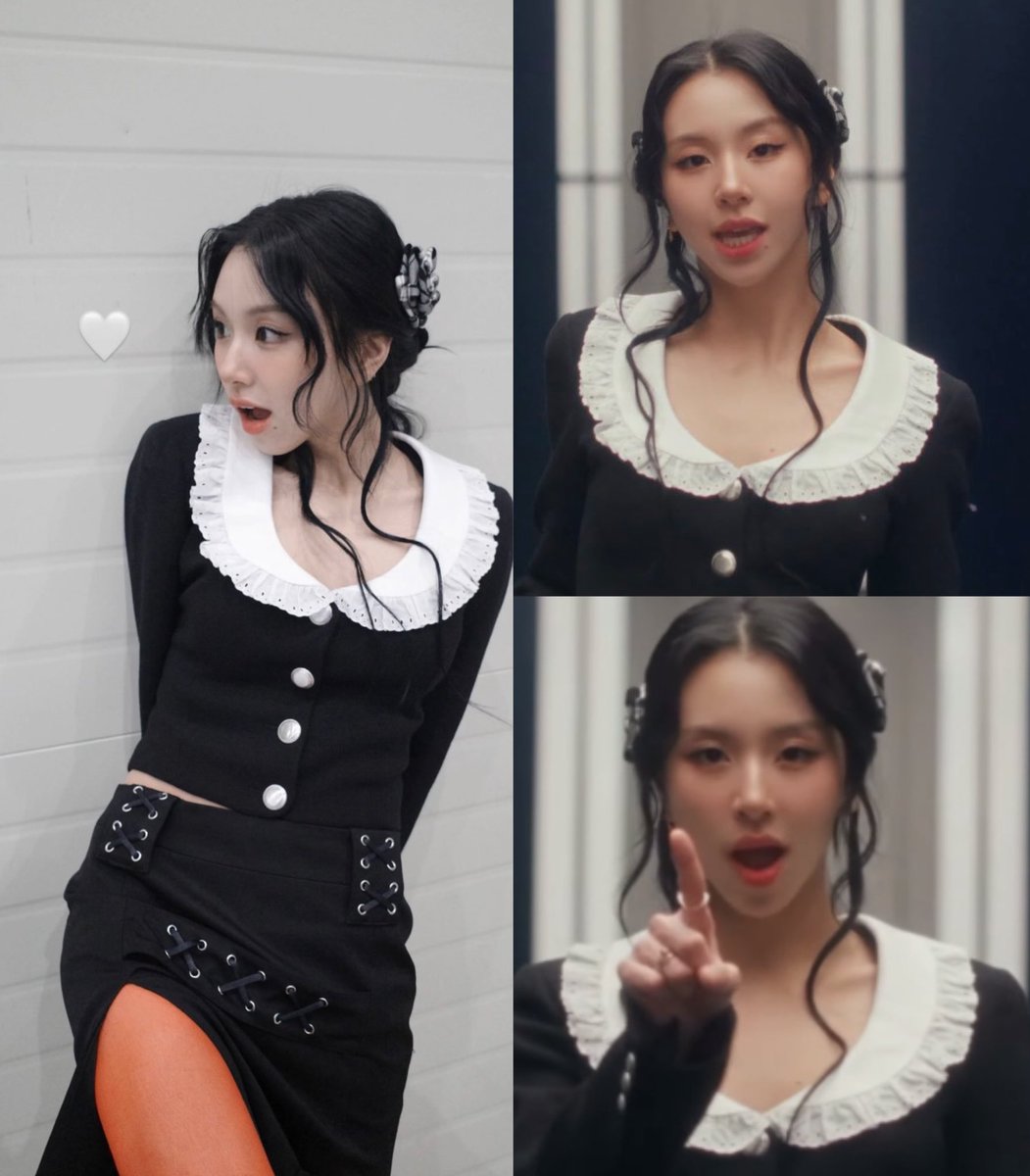 chaeypics's tweet photo. chaeyoung in this outfit > https://t.co/PcpRVKDWgD